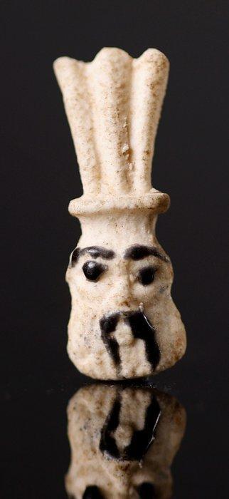 Het oude Egypte, Lotusbloem, God Bes en Maat veren amuletten, Sieraden, Tassen en Uiterlijk, Antieke sieraden