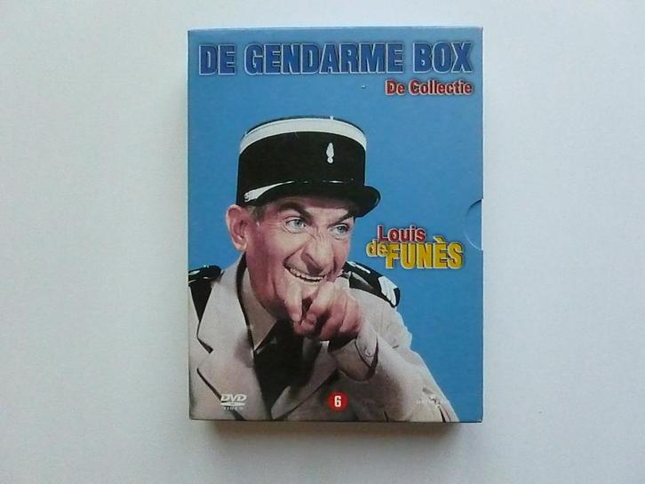 Louis de Funes - De Gendarme Box / De Collectie (6 DVD), Cd's en Dvd's, Dvd's | Cabaret en Sketches, Zo goed als nieuw, Verzenden