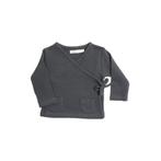 Overslag vest - rib donker grijs - maten: 50, 62 - Riffle, Verzenden, Nieuw, Riffle Amsterdam