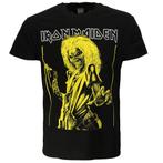 Iron Maiden Killers Yellow Flyer T-Shirt - Officiële, Kleding | Heren, T-shirts, Verzenden, Nieuw