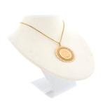 18 Krt. Gouden hanger van het Parthenon (ketting hanger), Sieraden, Tassen en Uiterlijk, Ophalen of Verzenden, Gebruikt, Goud