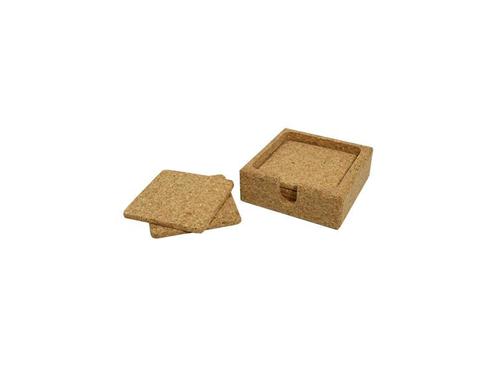 Kurk Onderzetters - voor glazen - vierkante houder, Huis en Inrichting, Woonaccessoires | Overige, Ophalen of Verzenden