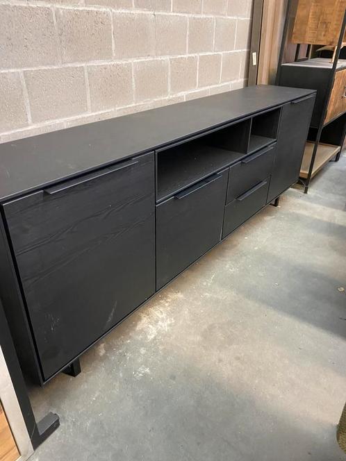 Nero dressoir, noir, Huis en Inrichting, Kasten | Dressoirs, Nieuw, Metaal, Overige materialen