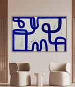 Stefanie Raus - Blaue Frequenz II 913 XXL, Antiek en Kunst