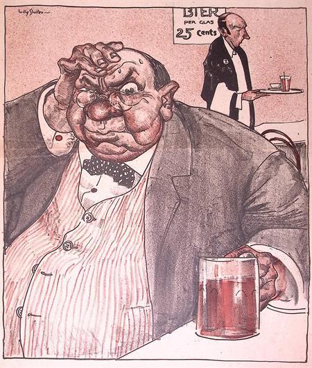 Prijs van bier in Nederland tijdens Eerste Wereldoorlog, Antiek en Kunst, Kunst | Litho's en Zeefdrukken, Verzenden