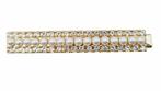 Haarspeld Duckklem Parel Strass Steentjes Goud, Verzenden, Nieuw