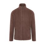 GGM Gastro | KARLOWSKY | Heren Werkkleding Fleece Jas |, Maat 52/54 (L), Bruin, Verzenden, Nieuw
