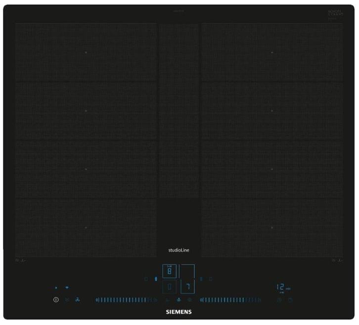 Siemens iQ700 EX607NYV6E kookplaat Zwart Ingebouwd 60 cm, Witgoed en Apparatuur, Kookplaten, Nieuw, Ophalen of Verzenden