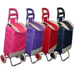 Benson Kleurrijke boodschappentrolley - 25 kg draagkracht..., Sieraden, Tassen en Uiterlijk, Tassen | Reistassen en Weekendtassen