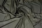 Viscose tricot – Donkergrijs, 200 cm of meer, Nieuw, Overige materialen, Grijs