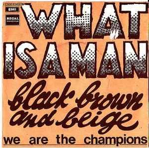 vinyl single 7 inch - Black Brown And Beige - What Is A M..., Cd's en Dvd's, Vinyl Singles, Zo goed als nieuw, Verzenden