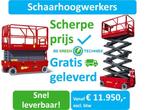 Nieuwe Schaarhoogwerkers, Topkwaliteit, Scherpe Prijzen!, Zakelijke goederen, Machines en Bouw | Liften, Steigers en Ladders, Verzenden