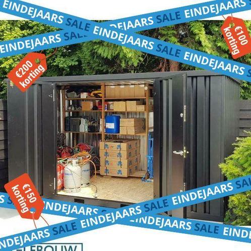 Te koop Zeecontainer 3 x 2 met enkele deur aan brede zijde!, Zakelijke goederen, Machines en Bouw | Keten en Containers