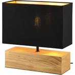 LED Tafellamp - Tafelverlichting - Trion Wooden - E27, Nieuw, Ophalen of Verzenden, Hout