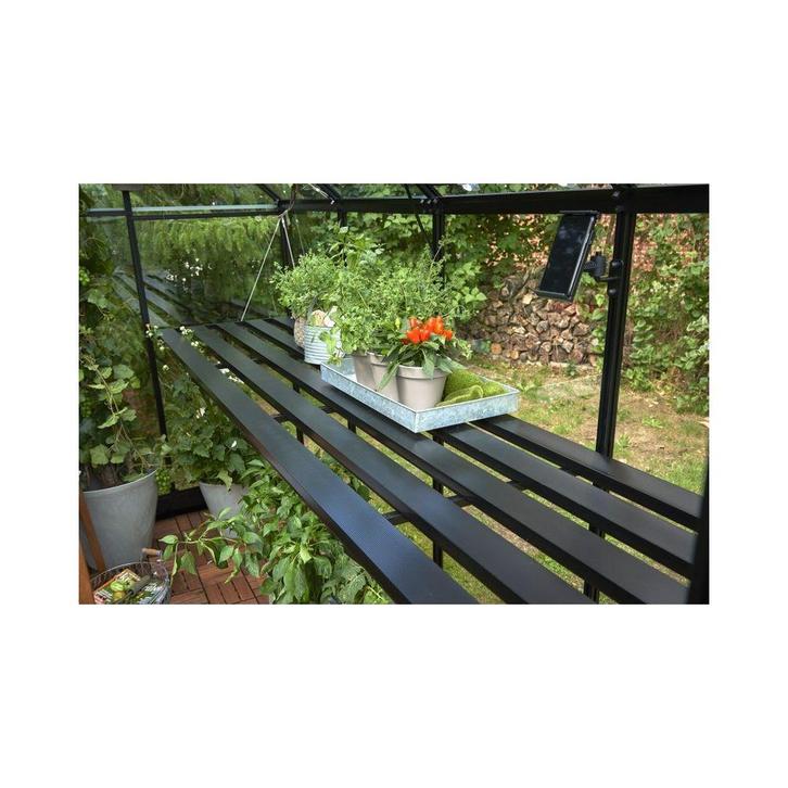 Halls kweektafel Qube, geïntegreerd - zwart gecoat, Tuin en Terras, Kweekspullen, Nieuw, Verzenden