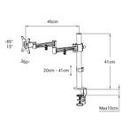Monitor arm - 1 scherm - Monitor standaard - VESA-compatibel, Verzenden, Nieuw