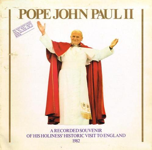 LP gebruikt - Various - Pope John Paul II (A Recorded Sou..., Cd's en Dvd's, Vinyl | Pop, Zo goed als nieuw, Verzenden