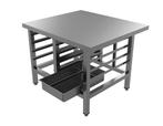 Onderstel voor oven of combisteamer | RVS | 90 cm, Nieuw in verpakking, Ovens, Magnetrons en Steamers