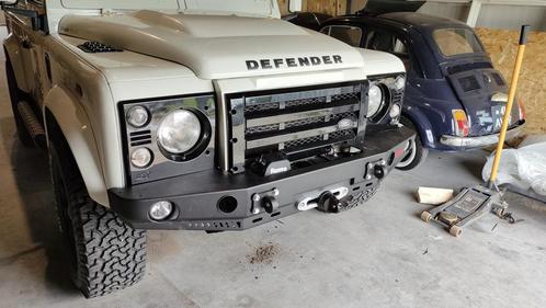 F4X4 - VOORBUMPER LAND ROVER DEFENDER - Zonder Bullbar,, Auto-onderdelen, Carrosserie en Plaatwerk, Ophalen of Verzenden