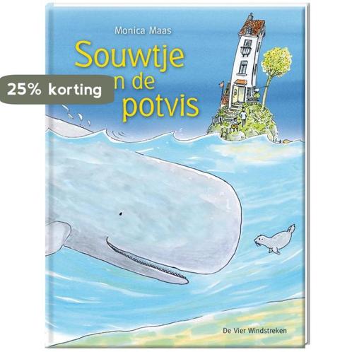 Souwtje en de potvis 9789051168341 Monica Maas, Boeken, Prentenboeken en Plaatjesalbums, Zo goed als nieuw, Verzenden