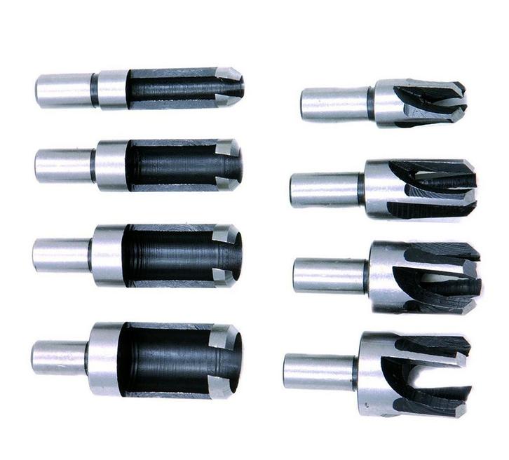 Set proppenboren voor hout (8 delig), Doe-het-zelf en Verbouw, Gereedschap | Handgereedschap, Nieuw, Ophalen of Verzenden