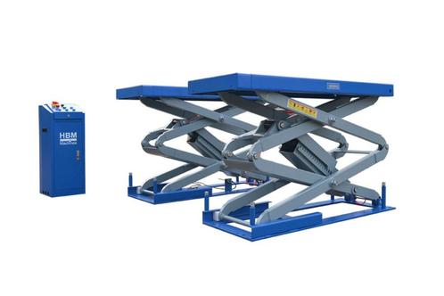 HBM Inbouw Hydraulische Schaar Hefbrug Met Pneumatische, Doe-het-zelf en Verbouw, Gereedschap | Handgereedschap, Verzenden