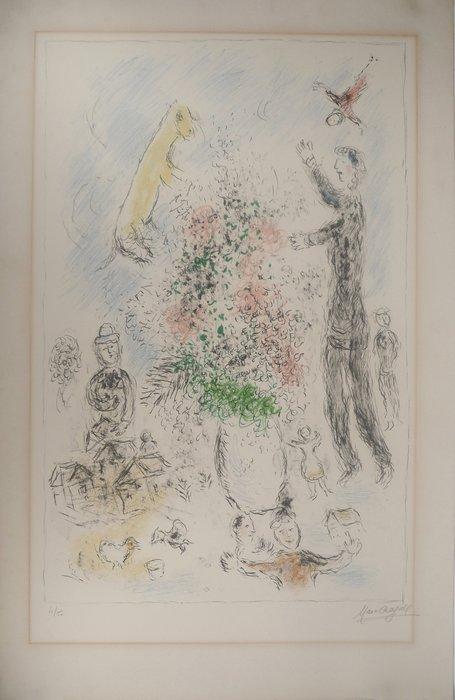 Marc Chagall (1887-1985) - Les Lilas, Antiek en Kunst, Kunst | Schilderijen | Modern