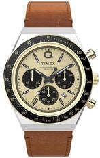 Timex TW2W64400 Q Chronograph horloge, Sieraden, Tassen en Uiterlijk, Horloges | Heren, Overige merken, Staal, Verzenden, Polshorloge