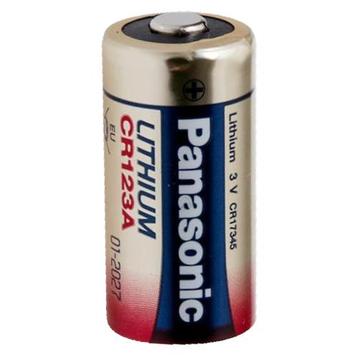 Panasonic CR123A lithium 3Volt PRO batterij