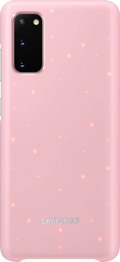 Samsung LED View Hoesje - Samsung Galaxy S20 - Roze, Telecommunicatie, Mobiele telefoons | Hoesjes en Frontjes | Overige merken