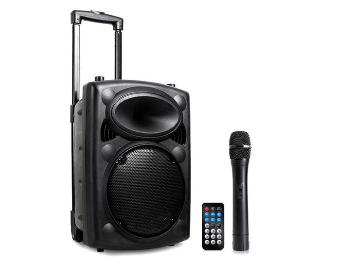 Qtx QR8PABT Mobiele Bluetooth Luidspreker USB/SD/VHF 400W, Audio, Tv en Foto, Luidsprekers, Overige typen, Nieuw, Overige merken