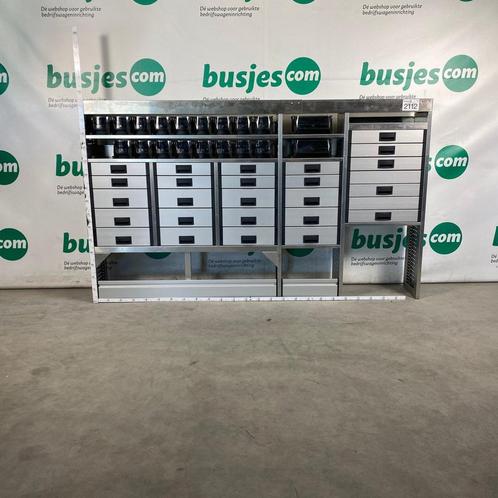 Aluca aluminium gebruikte bedrijfswagen inrichting (nr 2112), Auto diversen, Auto-accessoires, Gebruikt, Ophalen of Verzenden