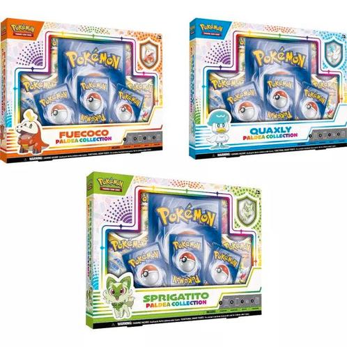 Pokémon Paldea Collection box, Hobby en Vrije tijd, Verzamelkaartspellen | Pokémon, Nieuw, Verzenden