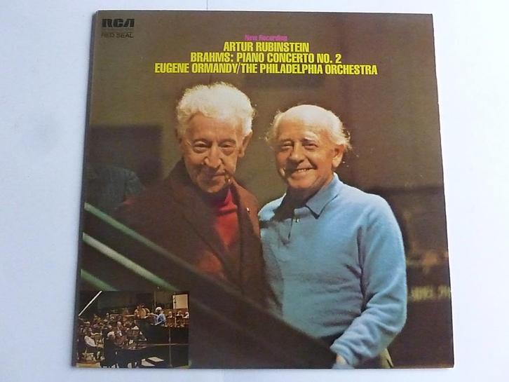 Brahms - Piano Concerto 2 / Arthur Rubinstein, Ormandy (LP), Cd's en Dvd's, Vinyl | Klassiek, Zo goed als nieuw, Verzenden