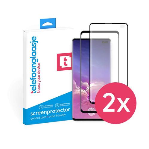 Gehard glas Hoesje voor Samsung Galaxy S10 Plus Transparant, Telecommunicatie, Mobiele telefoons | Toebehoren en Onderdelen, Bescherming