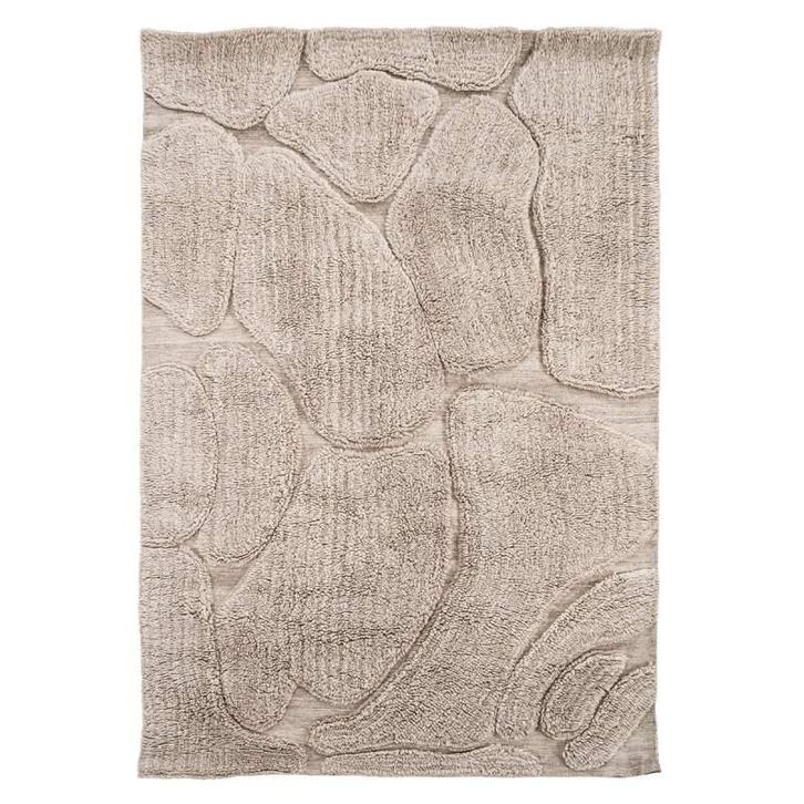 Carpet Kala 200x300cm - Taupe - 230280 - decoratie, Huis en Inrichting, Woonaccessoires | Wanddecoraties, Nieuw