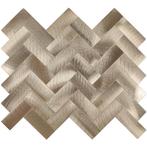 Zelfklevend Mozaiek Visgraat Goud, Ophalen of Verzenden, Nieuw