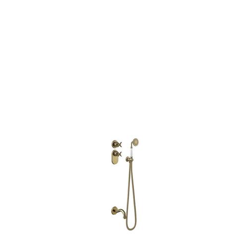 Badkraan Tres Clasic Thermostatisch Inbouw Incl. Handdouche, Doe-het-zelf en Verbouw, Sanitair, Kraan, Nieuw, Ophalen of Verzenden
