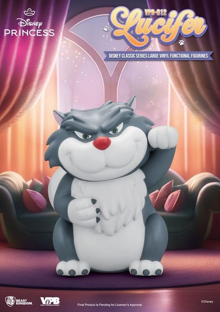 Assepoester Piggy Vinyl Bank Lucifer 33 cm, Verzamelen, Disney, Nieuw, Ophalen of Verzenden