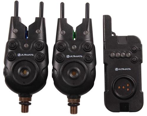 Ultimate Elite Bite Alarm Beetmelder Set 2+1, Watersport en Boten, Hengelsport | Algemeen, Overige typen, Nieuw, Verzenden