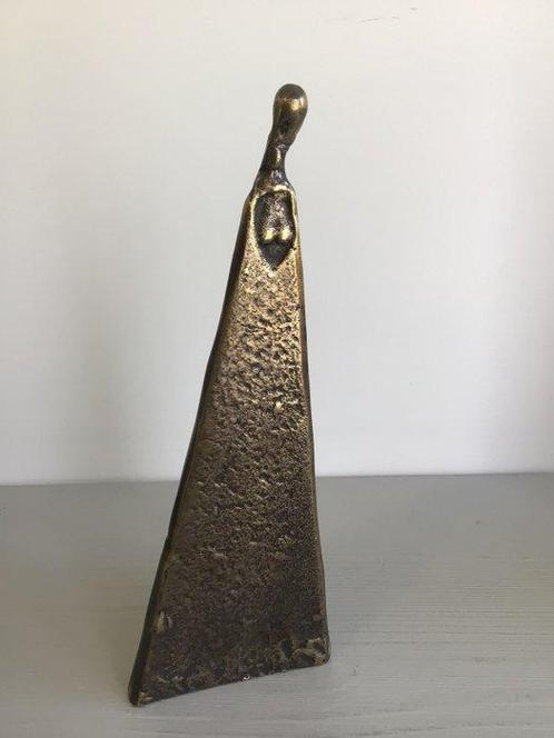 sculptuur, “ Sisters “ after Sydney Kumalo - 21 cm - Brons, Antiek en Kunst, Curiosa en Brocante