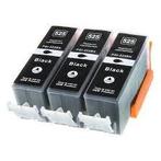 Canon pixma mg5350 inktcartridges PGI-525 BK 3 stuks huis..., Computers en Software, Printerbenodigdheden, Verzenden, Nieuw