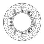 Moto Master Zwevende 6mm voor remschijf 320mm 117068, Ophalen of Verzenden, Nieuw