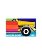 1968 CITROËN AMI 6 BROCHURE FRANS, Nieuw, Author