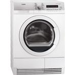 Aeg T76489ih2 Warmtepompdroger 8kg, Witgoed en Apparatuur, Wasdrogers, Ophalen of Verzenden, Zo goed als nieuw, Voorlader, 85 tot 90 cm