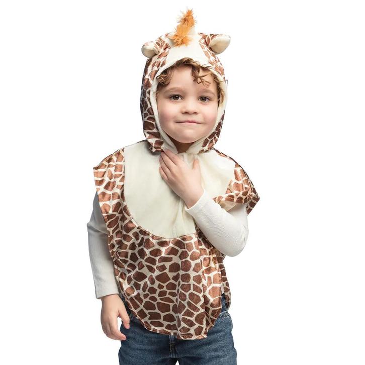 Poncho Giraffe Kind, Kleding | Dames, Carnavalskleding en Feestkleding, Nieuw, Ophalen of Verzenden