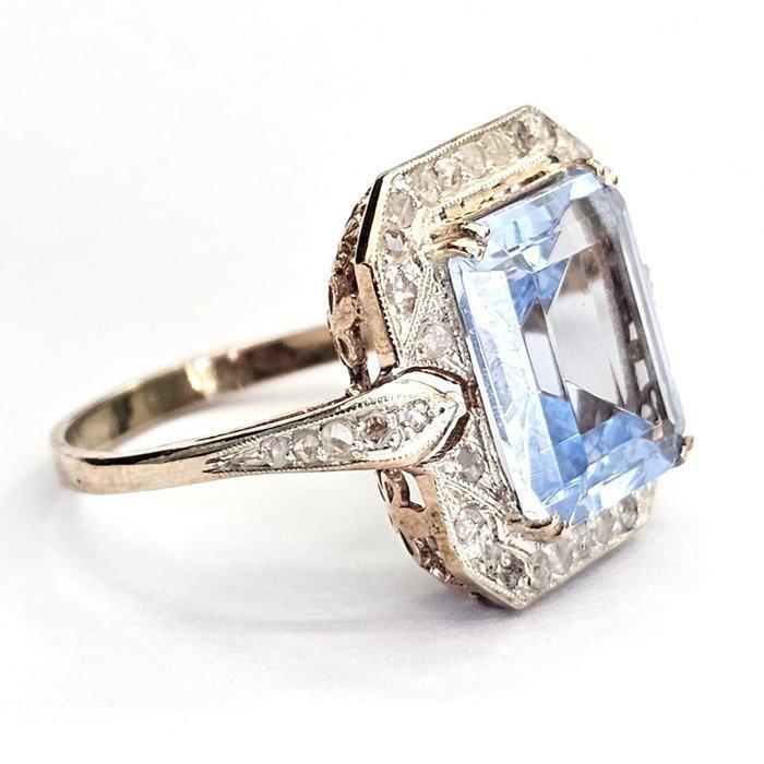 Zonder Minimumprijs - Ring - 9 kt. Roségoud, Zilver -, Sieraden, Tassen en Uiterlijk, Ringen
