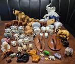 Beeldje - Prachtige verzameling olifantjes (62) - Aardewerk,