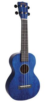 Mahalo MH2TBU Hano Series Concert Ukulele Transparant Blauw, Ophalen of Verzenden, Nieuw