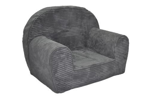 Kinderfauteuil - LINCOL - 60x40x45 cm - corduroy - lichtg..., Kinderen en Baby's, Kinderkamer | Tafels en Stoelen, Nieuw, Ophalen of Verzenden